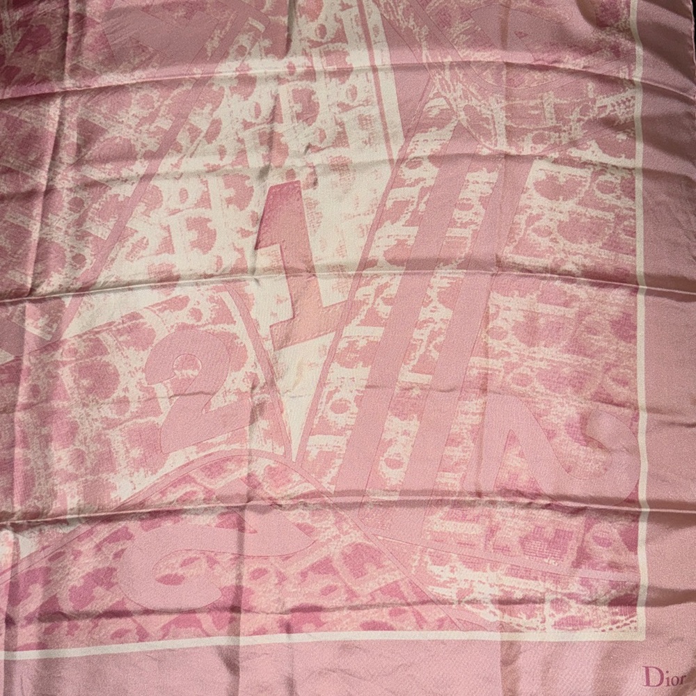 Dior Silk Scarf 💖 - Picture 3 of 5